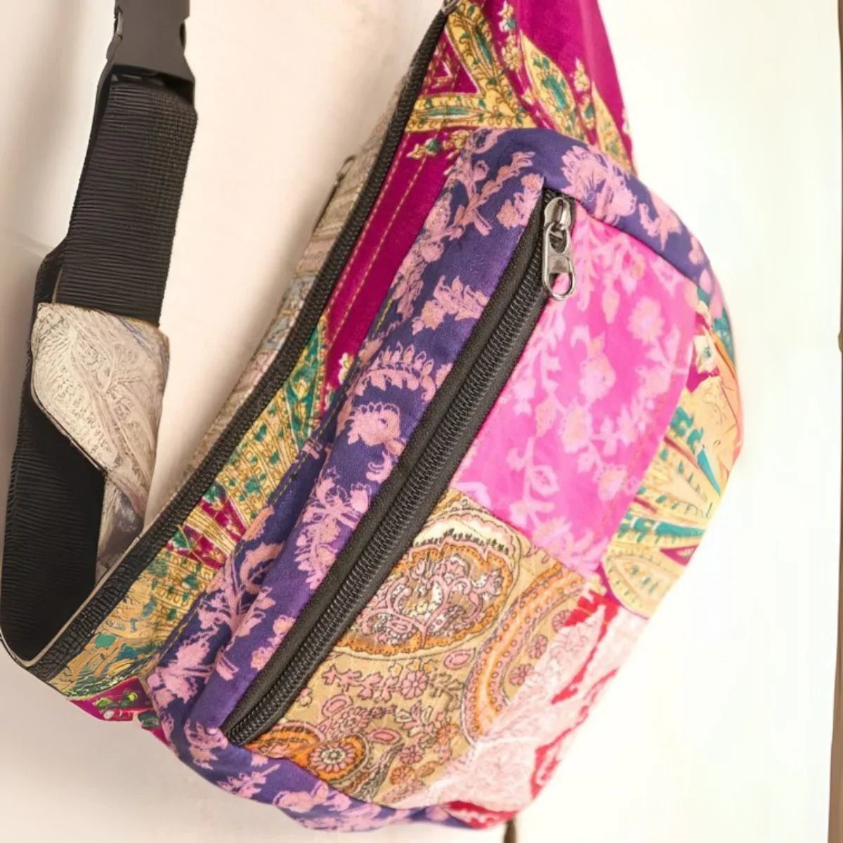 Recycled Sari Bum Bag
