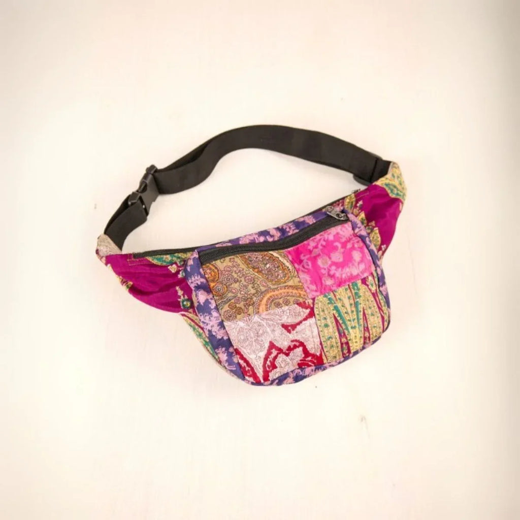 Recycled Sari Bum Bag