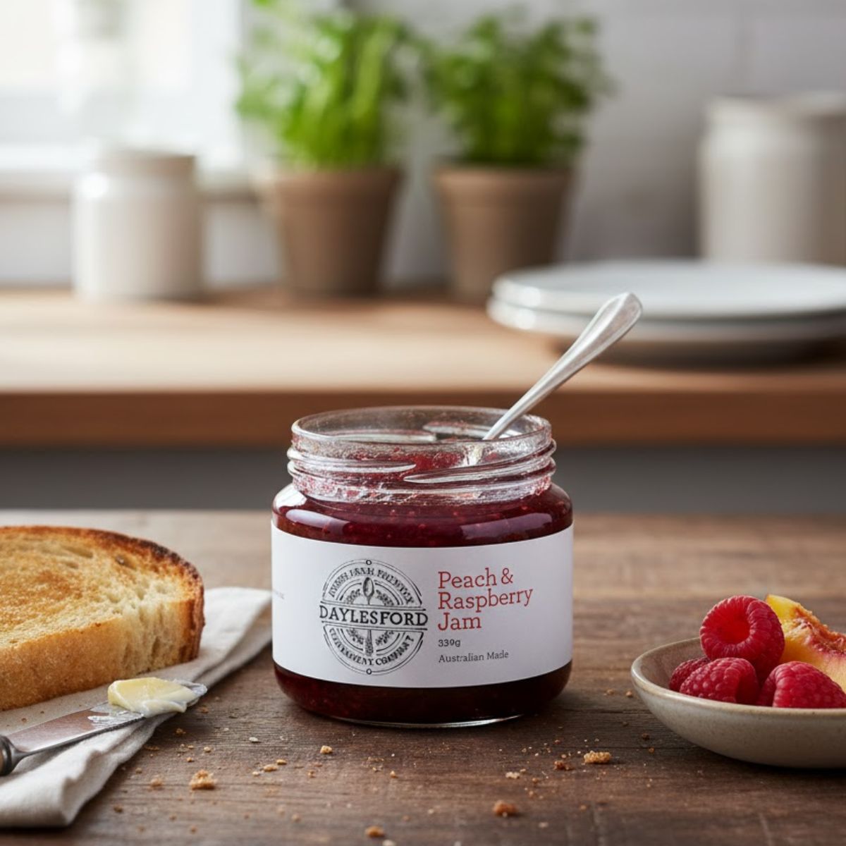 Peach & Raspberry Jam