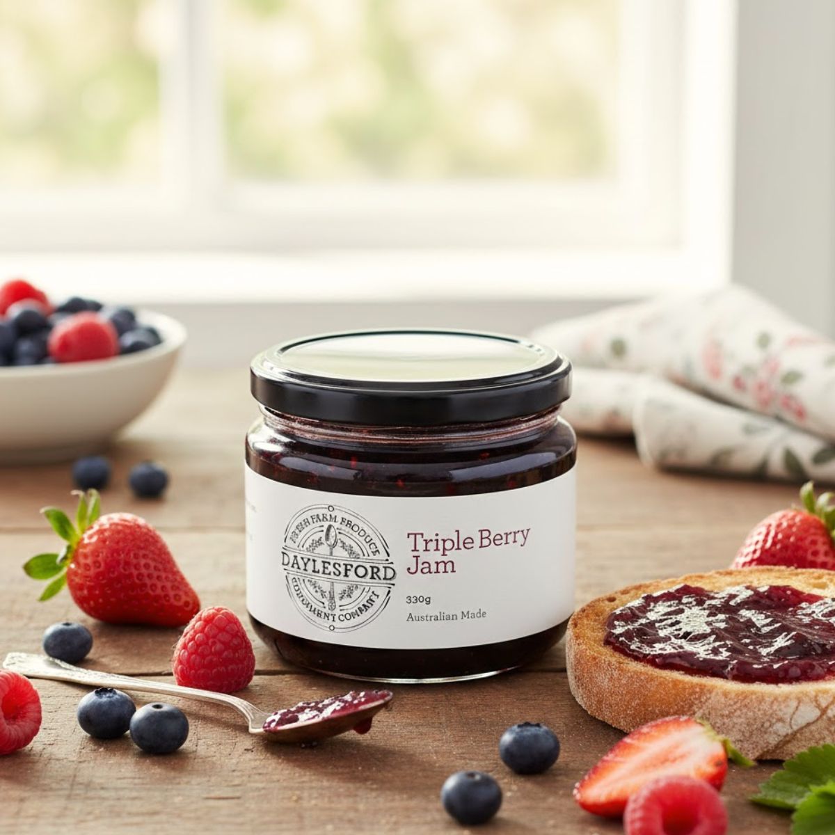 Triple Berry Jam- Australian Made