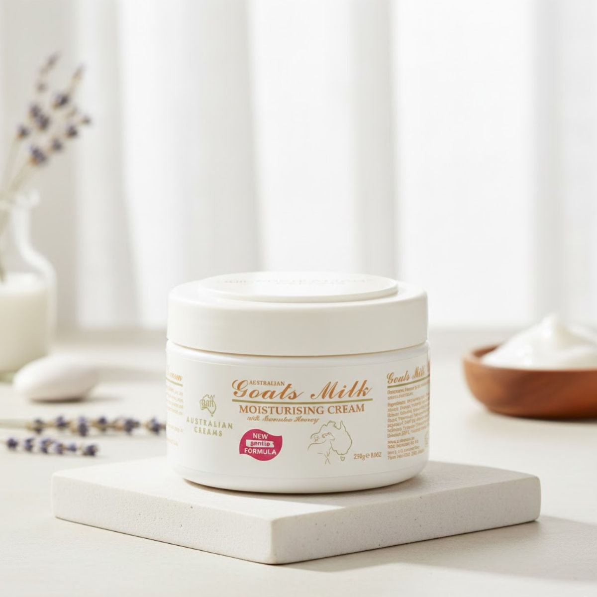 Goats Milk with Manuka Honey Moisturising Cream