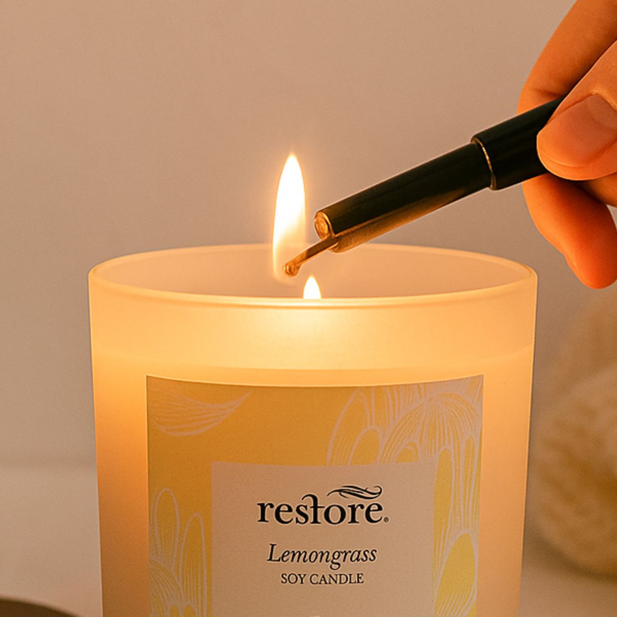 Restore Soy Candle - Lemongrass