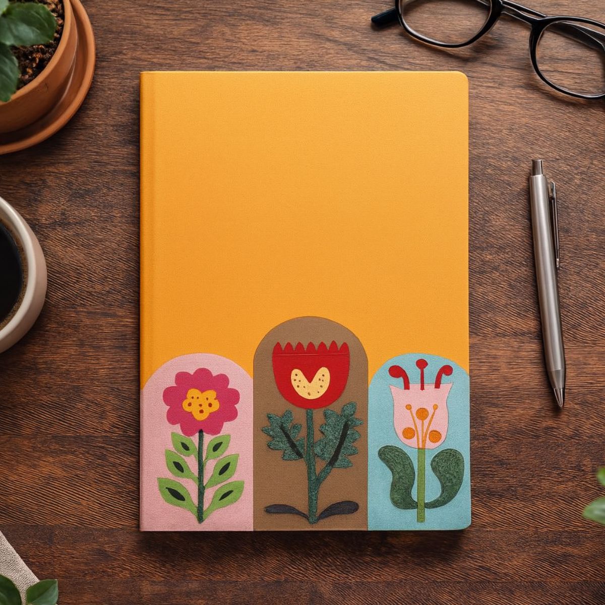 Floral Paper Notebook