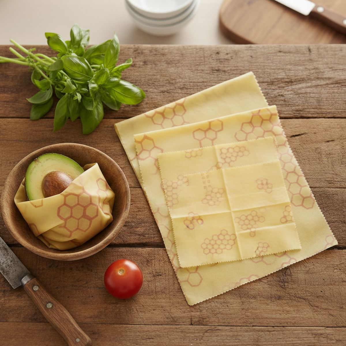 Beeswax Wrap Set of 3