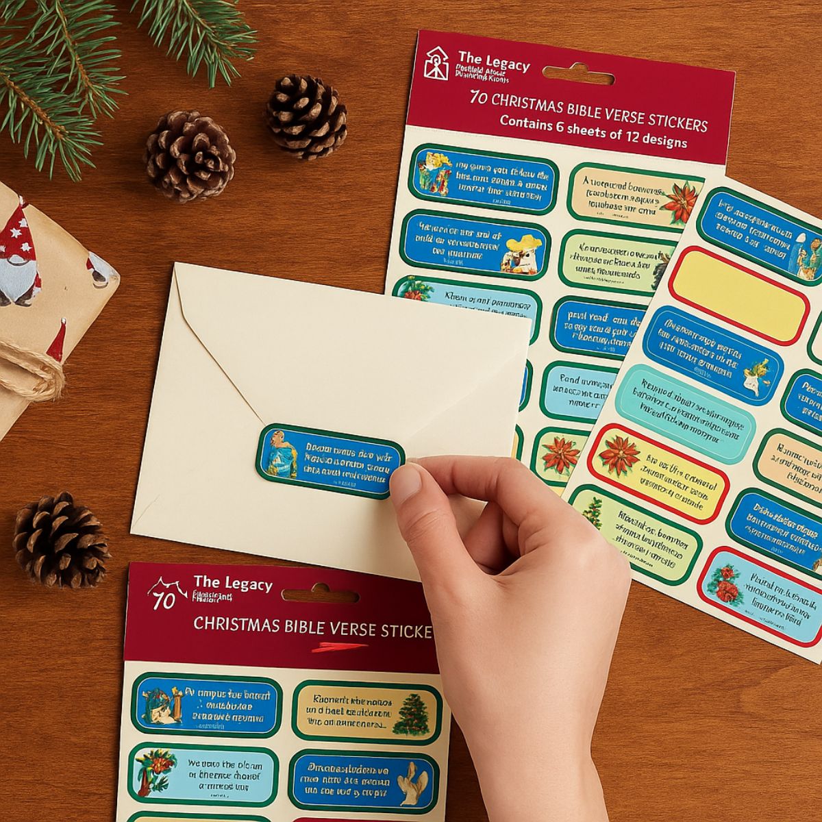 Christmas Bible Verse Stickers