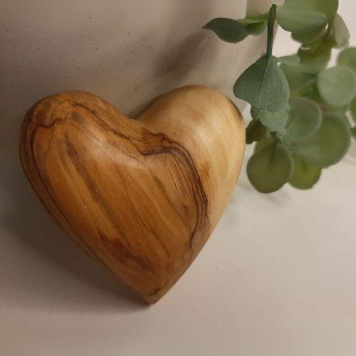 Olive Wood Heart