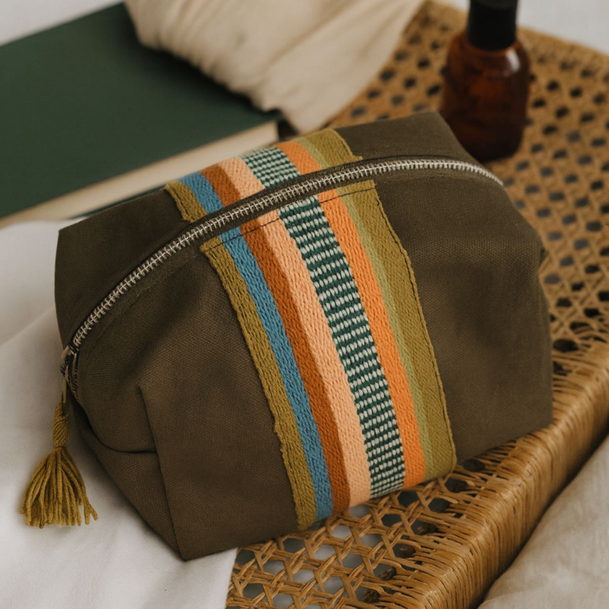 Handwoven Canvas Pouch