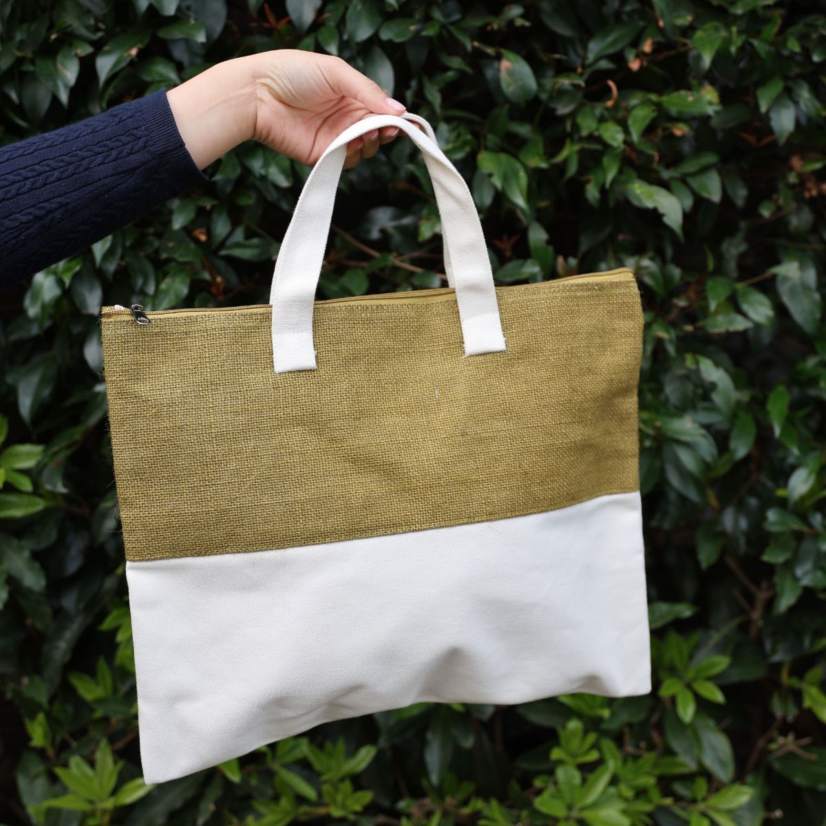 Michelles Canvas & Jute Bag