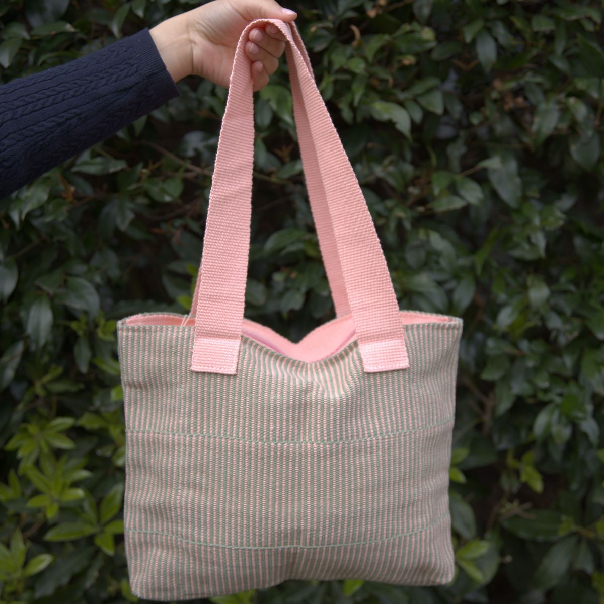 Handwoven Tape Bag