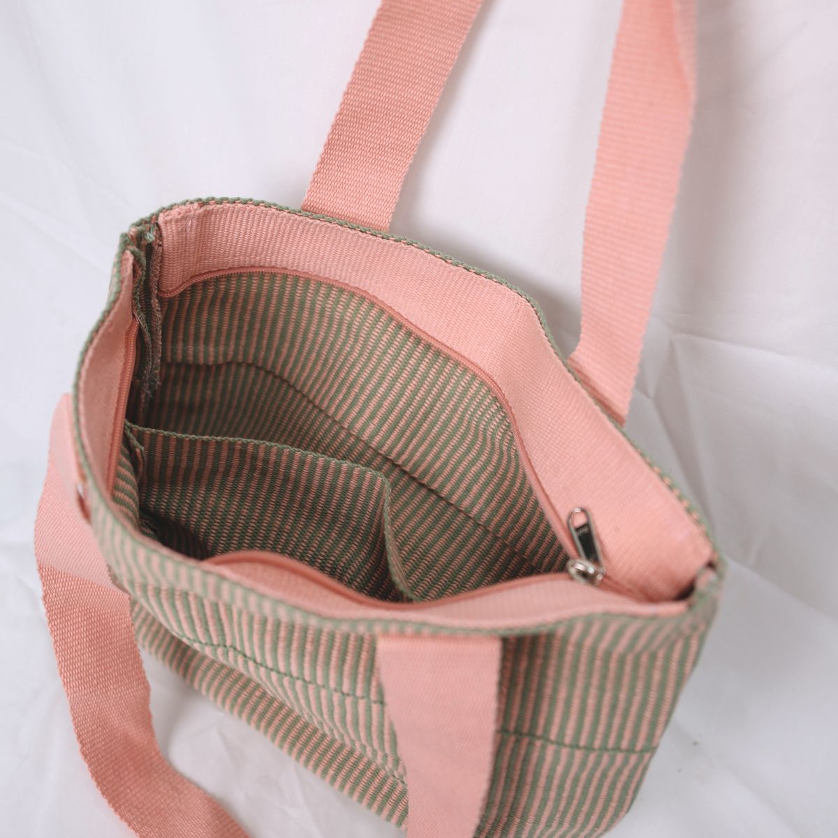 Handwoven Tape Bag