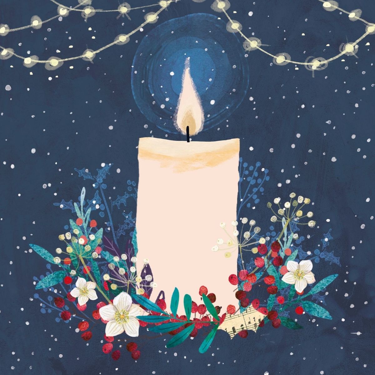 20 Four Candles Collection Christmas Cards