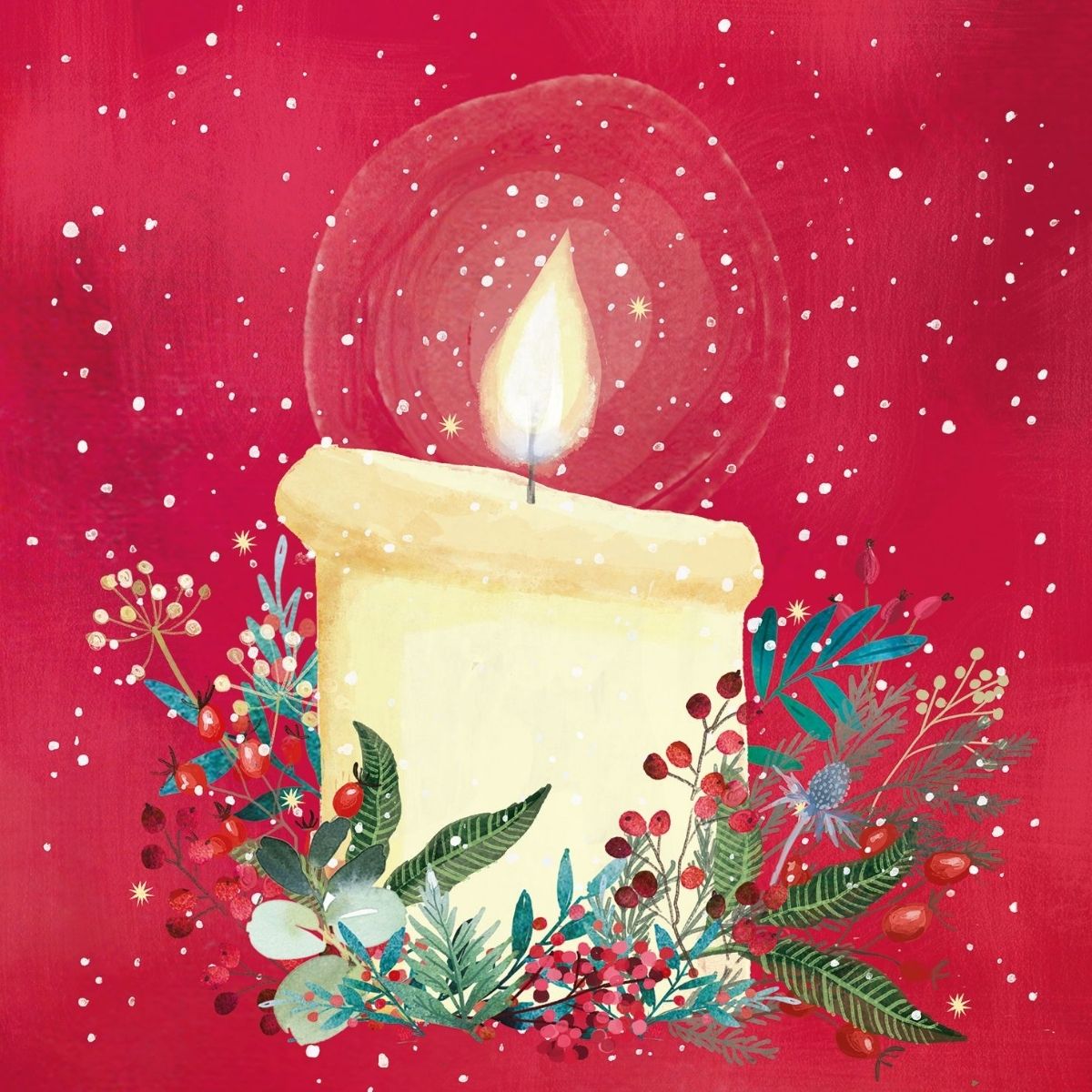 20 Four Candles Collection Christmas Cards