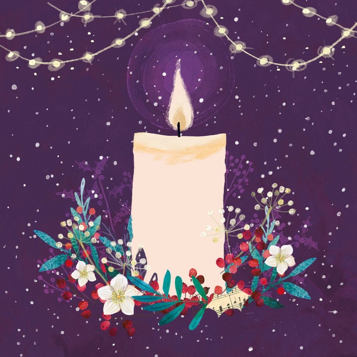20 Four Candles Collection Christmas Cards
