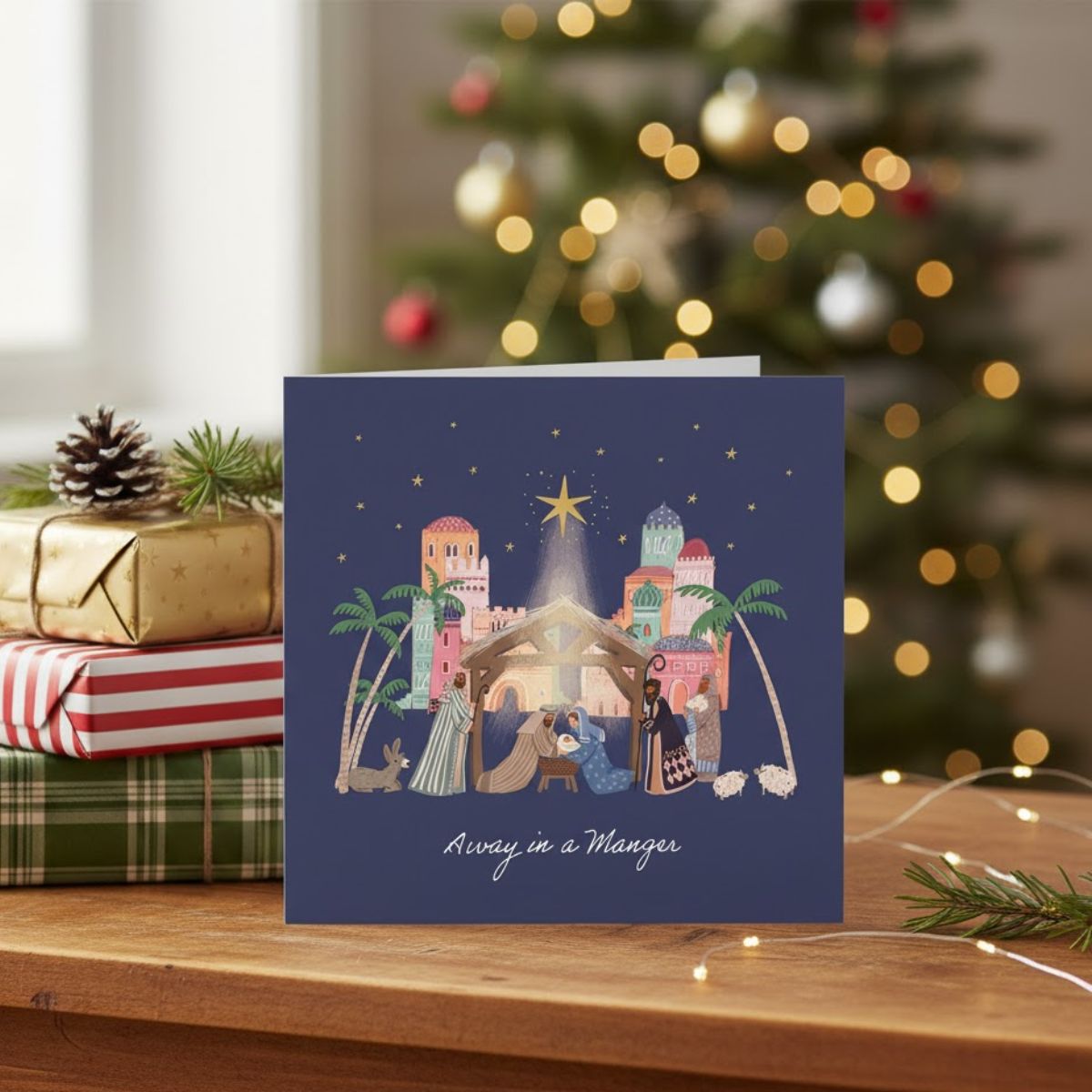 10 Away in a Manger Christmas Cards