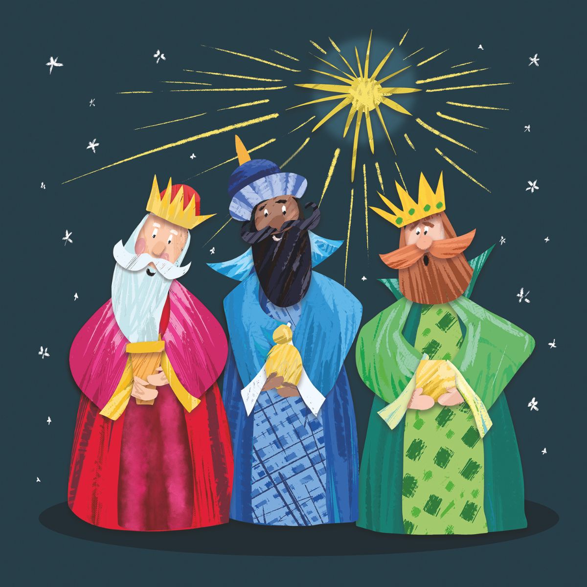 10 Bearing Gifts Christmas Cards