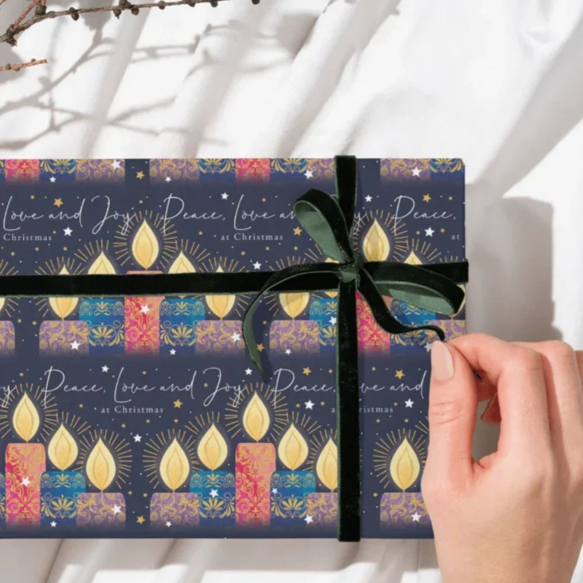 Kings and Candles Gift Wrap Duo