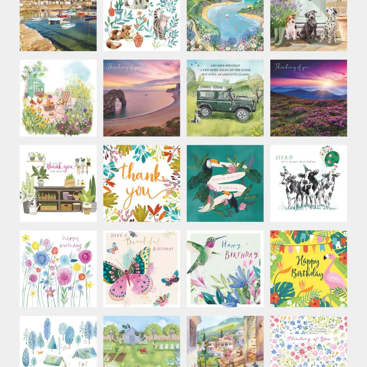 20 Birthdays and More Cards