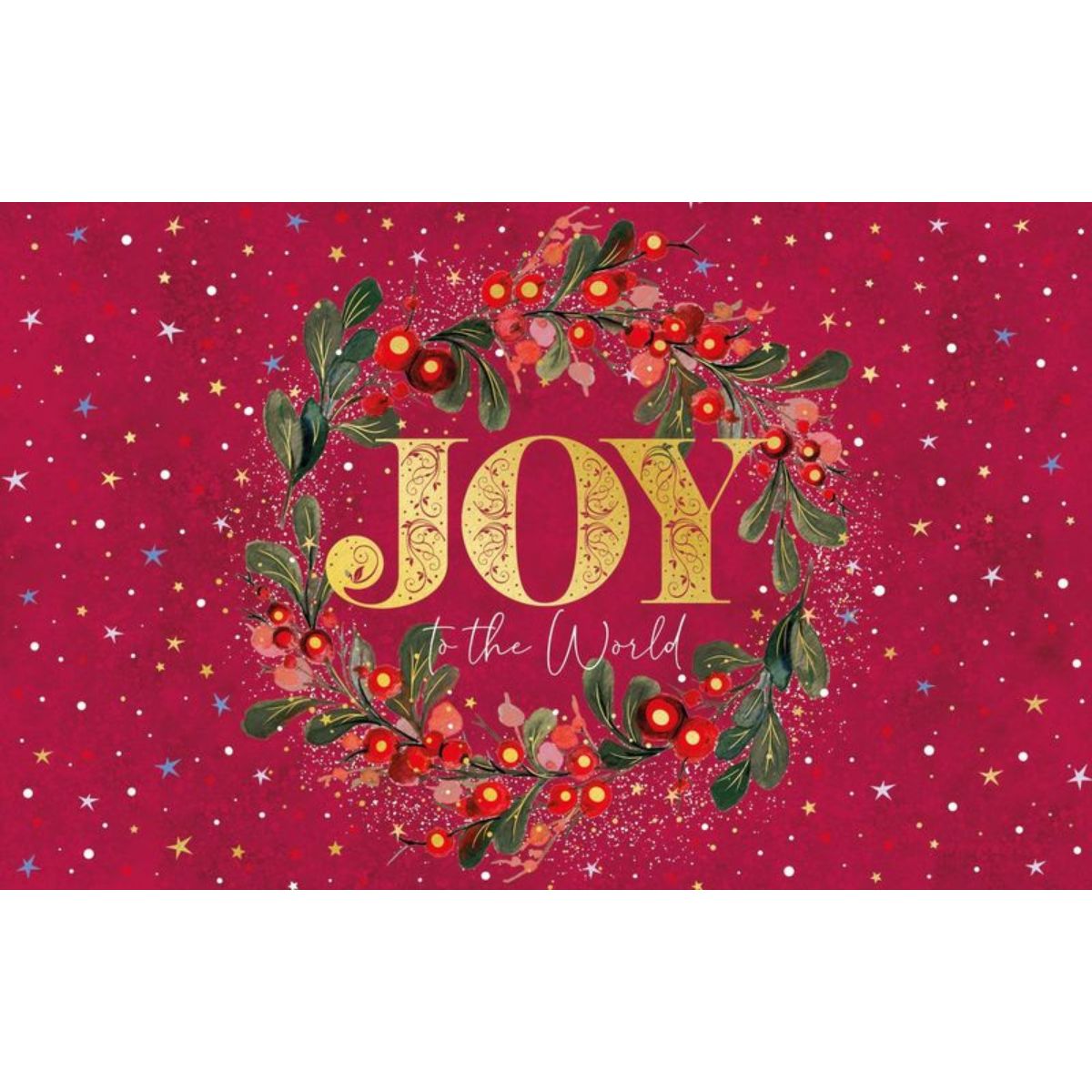 Joy To The World Tea Towel