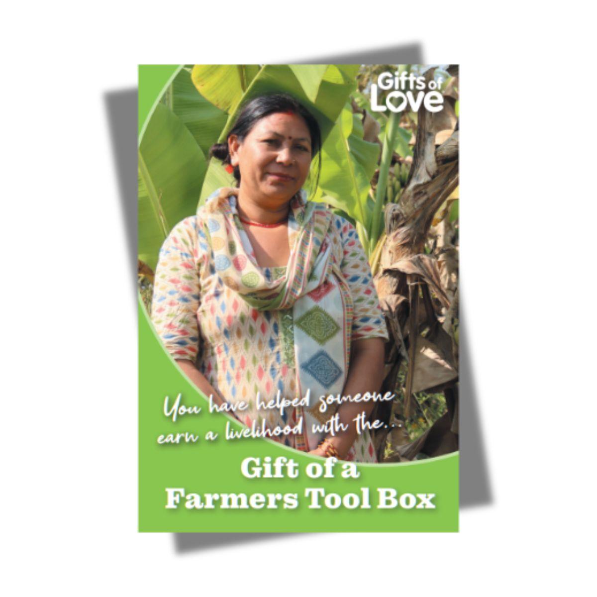 Farmers Tool Box - Gift of Love (Donation) - The Leprosy Mission Shop