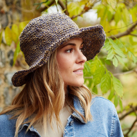 Hemp Cotton Hat - Denim