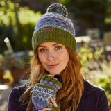 Classic Fairisle Roll Back Bobbie Beanie