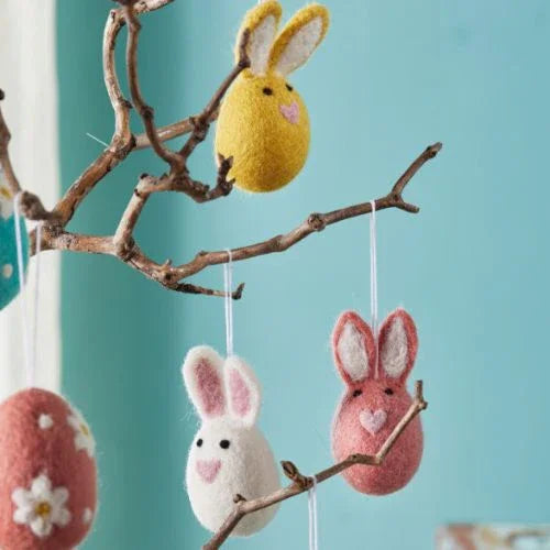 Felt Rabbit Egg Decoration