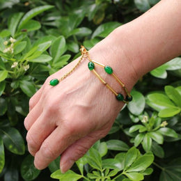 Set of Two Golden Bracelet - The Leprosy Mission Shop