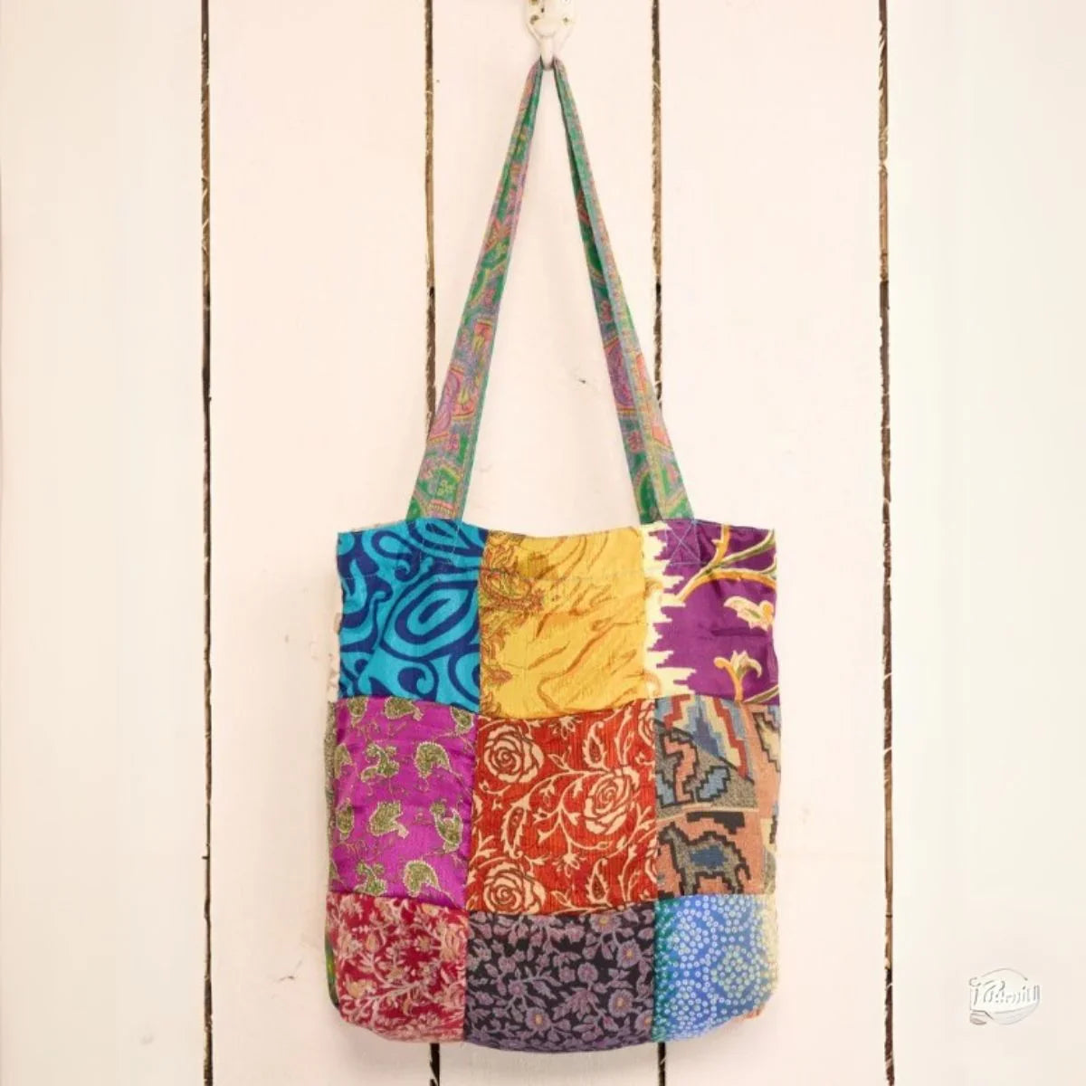 Recycled Sari Tote Bag