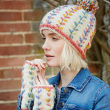 Kylemore Cream Bobble Beanie