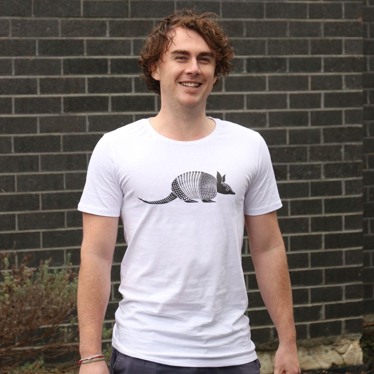 Armadillo 150 year Tshirt- Mens - The Leprosy Mission Shop