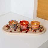 Aboriginal Dreamtime Blooms Votive Gift Pack