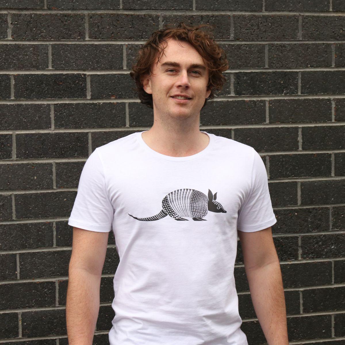 Armadillo 150 year Tshirt- Mens - The Leprosy Mission Shop