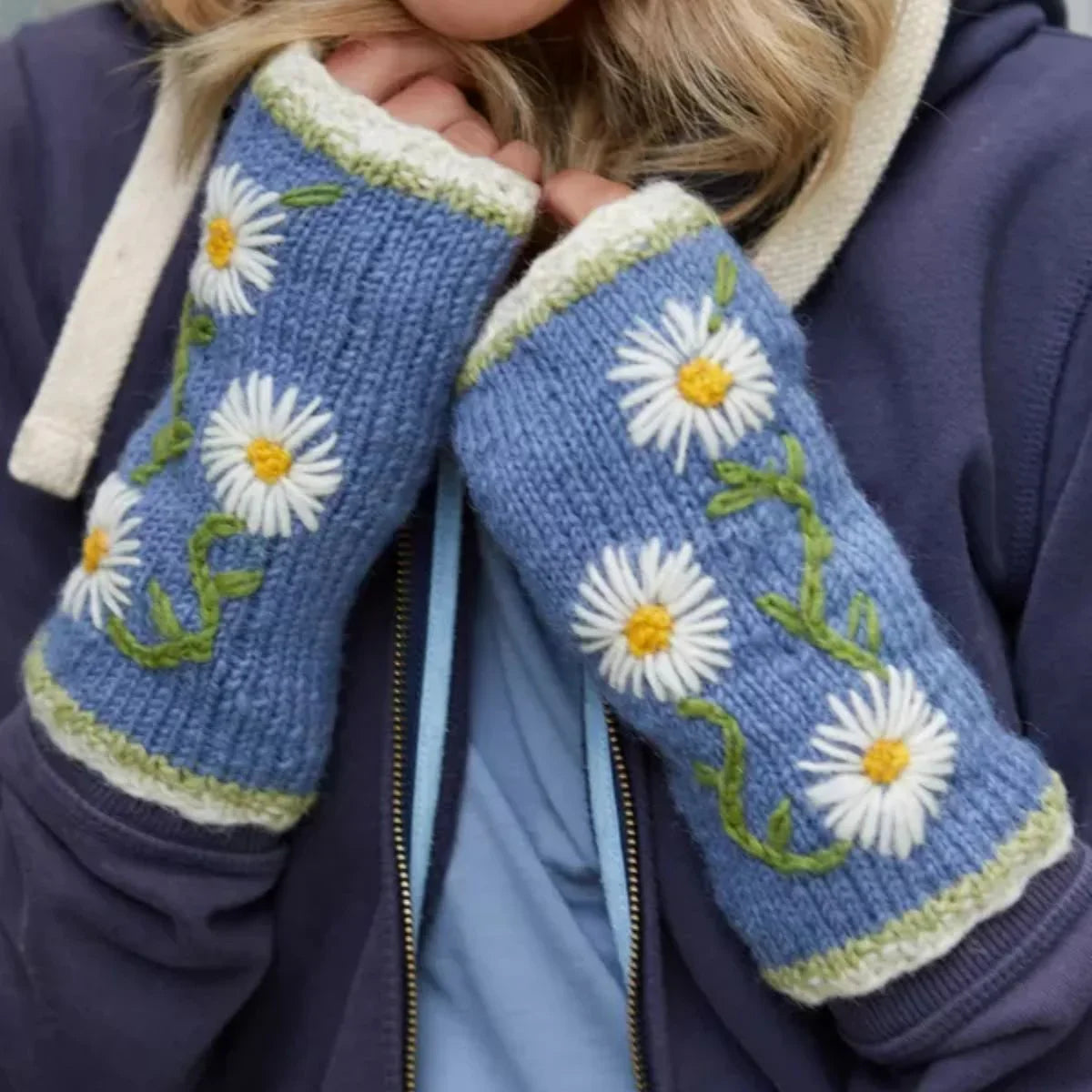 Blooming Flowers Handwarmer