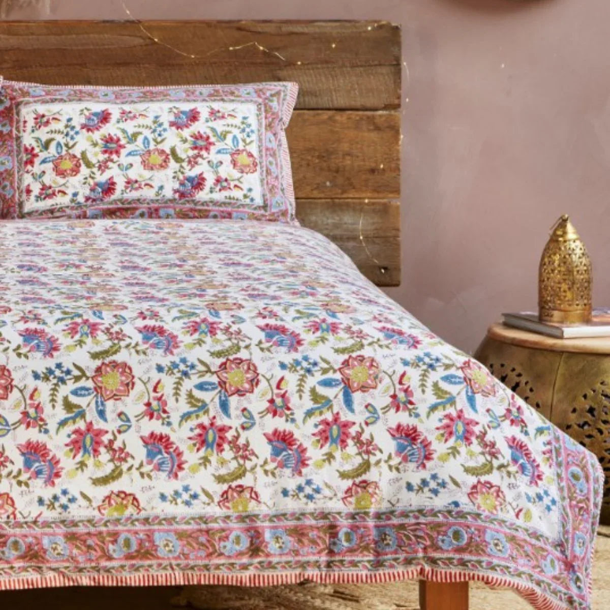 Joshika Handblock Duvet Cover set