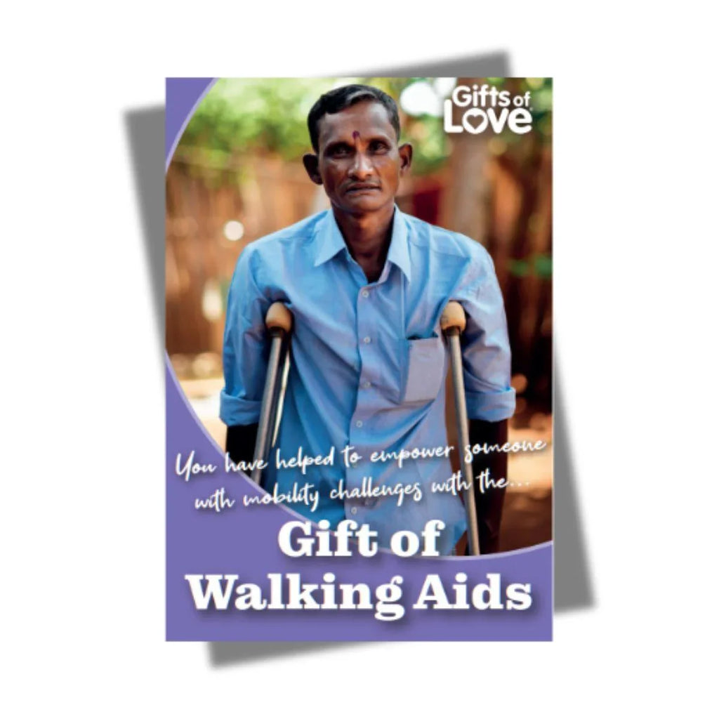Walking Aids - Gift of Love (Donation) - The Leprosy Mission Shop