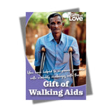 Walking Aids - Gift of Love (Donation) - The Leprosy Mission Shop