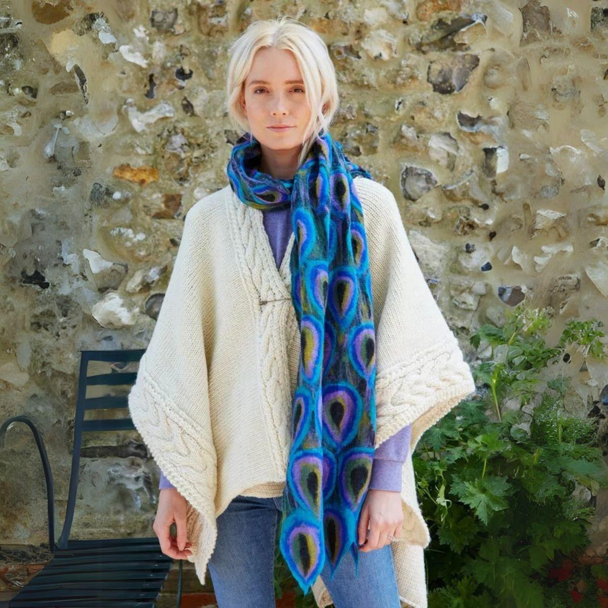 Peacock Scarf