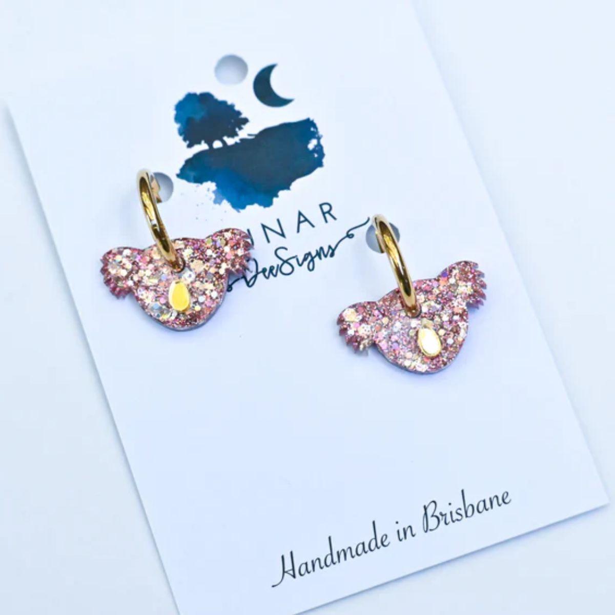Koala Rose Gold Earrings - The Leprosy Mission Shop