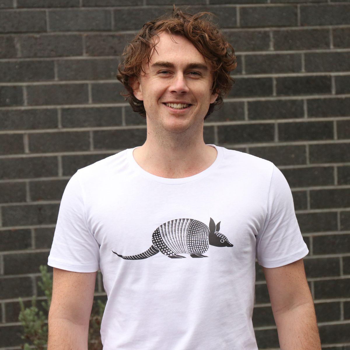 Armadillo 150 year Tshirt- Mens - The Leprosy Mission Shop