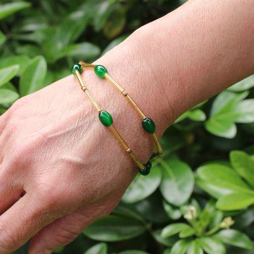 Set of Two Golden Bracelet - The Leprosy Mission Shop