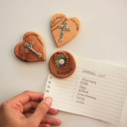 Olive Wood Magnet