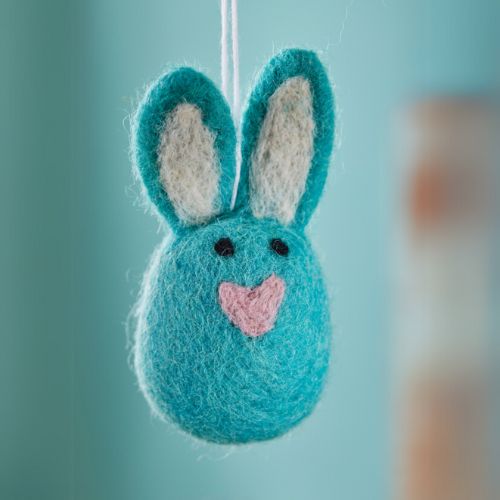 Felt Rabbit Egg Decoration