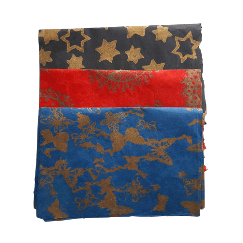 Handmade Artisans Wrapping Paper - The Leprosy Mission Shop