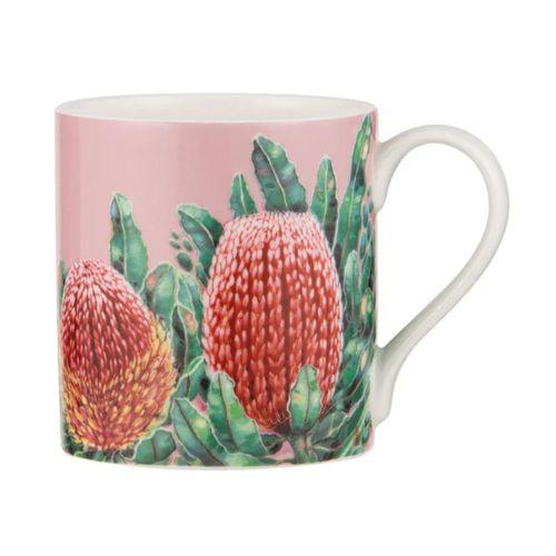 Native Flora Banksia Mug - The Leprosy Mission Shop