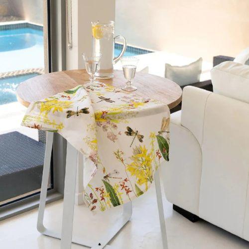 Golden Haze Linen Tea Towel - The Leprosy Mission Shop