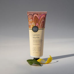 Lemon Myrtle Hand Cream - Shea & Macadamia - Australian-Made Moisturiser