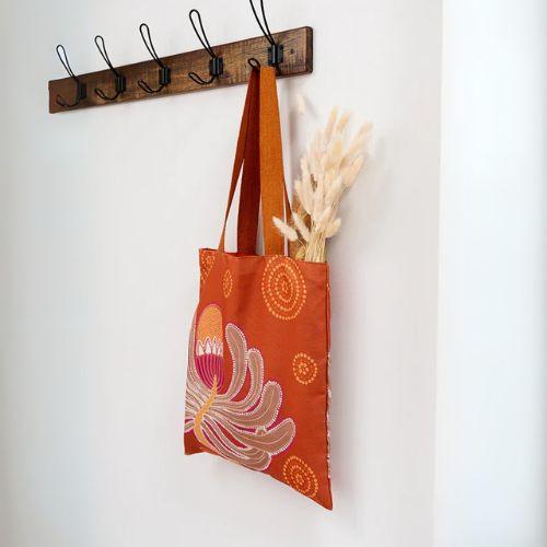 Aboriginal Banksia Tote Bag - The Leprosy Mission Shop