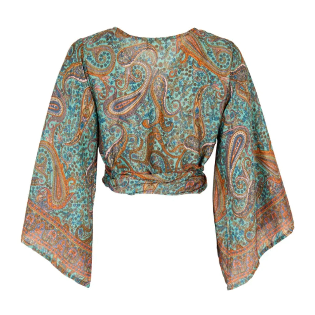 Sari Wrap Top