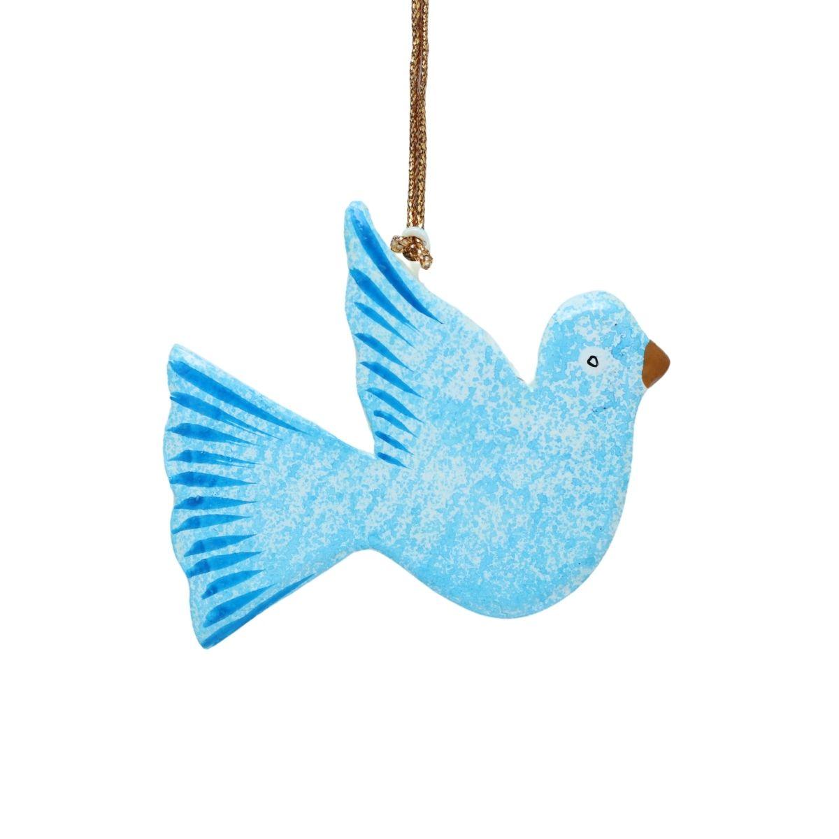 Blue Dove Ornament - The Leprosy Mission Shop