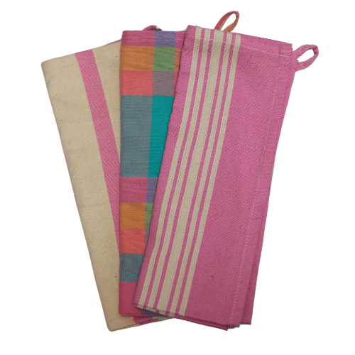 Set of 3 Cotton Tea Towels